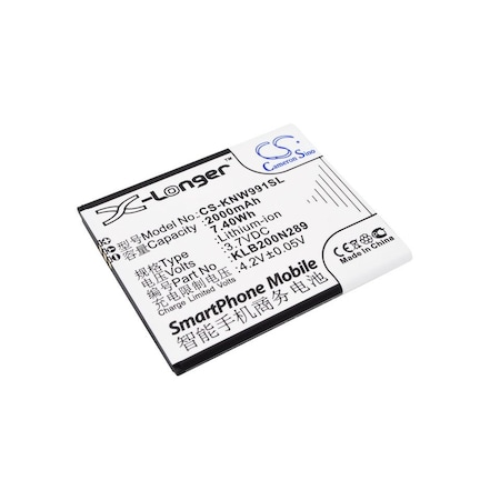 Bsc Preferred Avvio 792 Mobile Phone Replacement Battery CS-KNW991SL.1